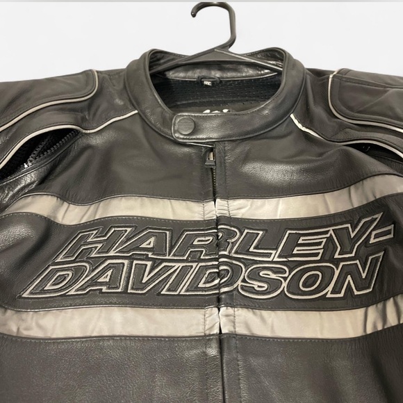 VTG Harley Davidson leather convertible jacket - Picture 3 of 8